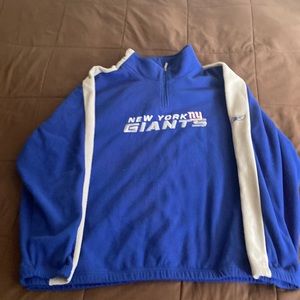 New York Giants-Men’s 2XL 1/4 Zip Sweatshirt! Great Condition/Very Comfortable!
